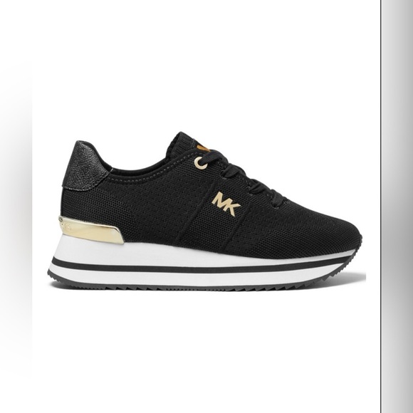 Women's Monique Knit Trainer Lace-Up Running Sneakers - Picture 2 of 9